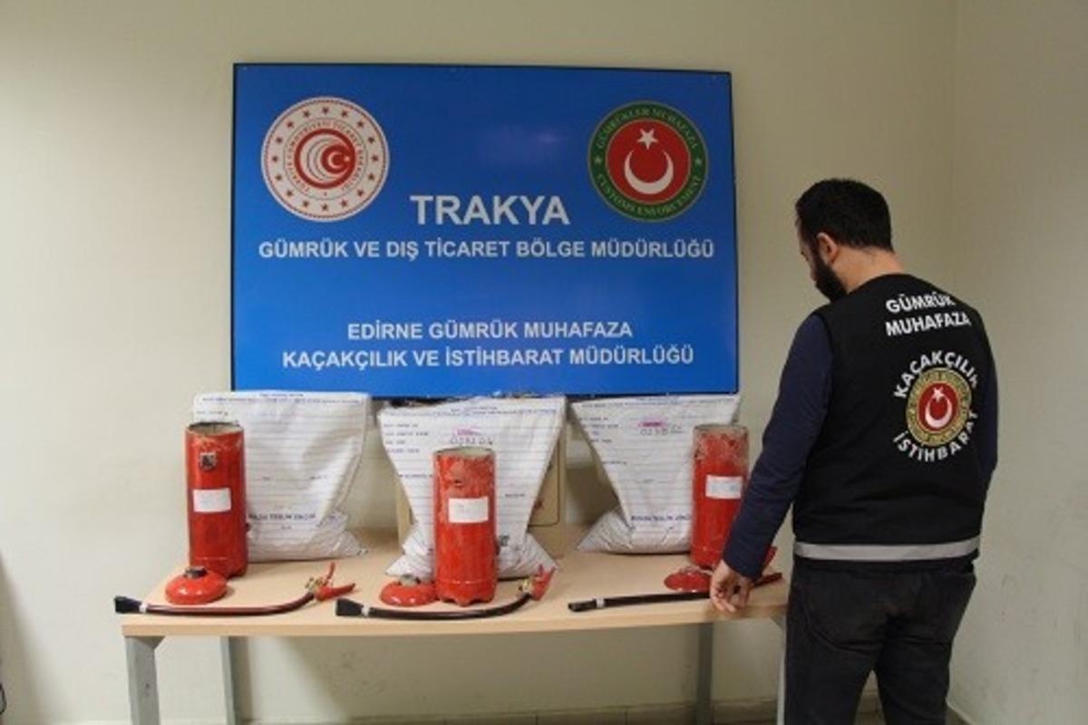 Kapıkule&rsquo;de 194 kilo eroin ele ge&ccedil;irildi