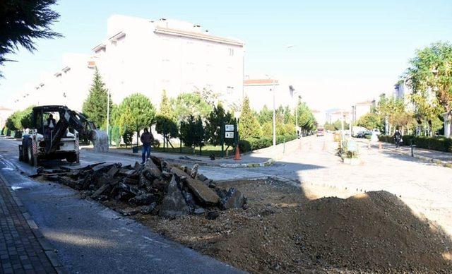 Büyükşehir ile Yenişehir’in cadde ve sokakları güzelleşiyor