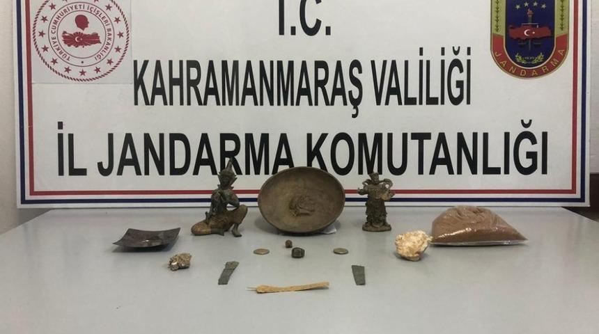 Kahramanmaraş&rsquo;ta tarihi eser operasyonu