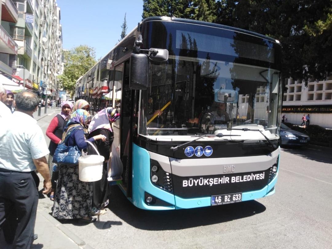 Kahramanmaraş toplu taşımada 4. oldu