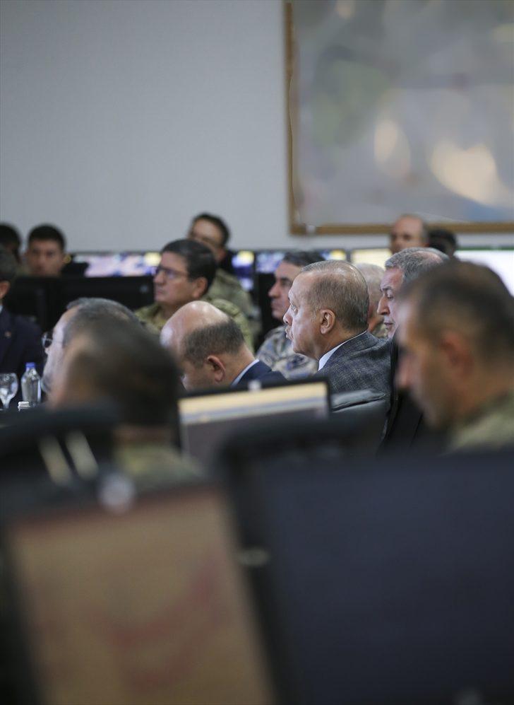 Cumhurbaşkanı Erdoğan, Suriye sınırında G3