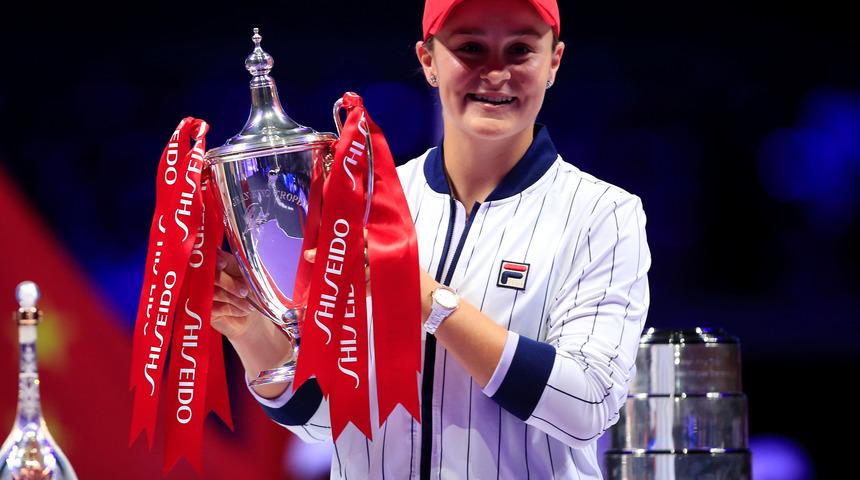 WTA Finalleri'nin şampiyonu Barty