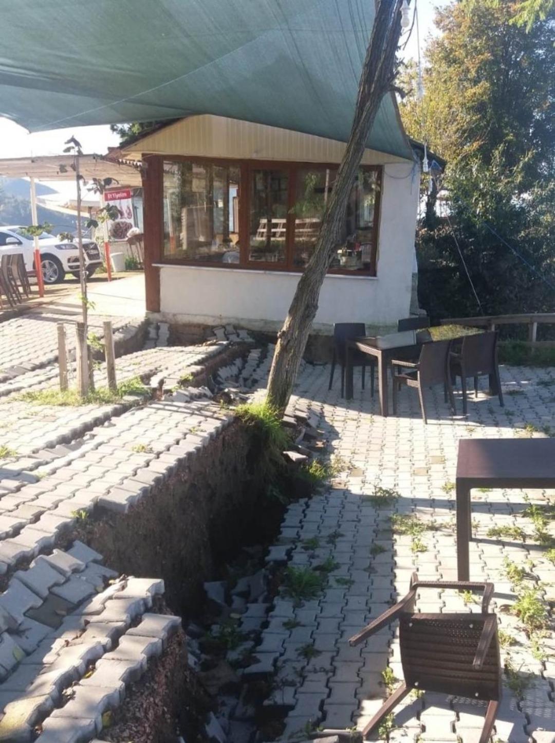 Fatsa&rsquo;da toprak kayması