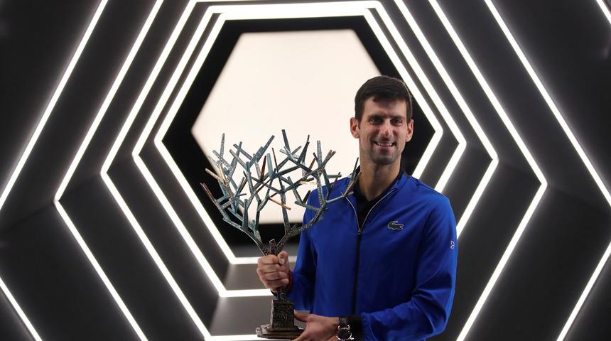 Paris Masters'ta şampiyon Djokovic