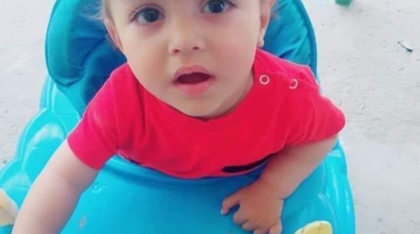 2 tonluk demir kapının altında kalan Eymen, &ouml;ld&uuml;