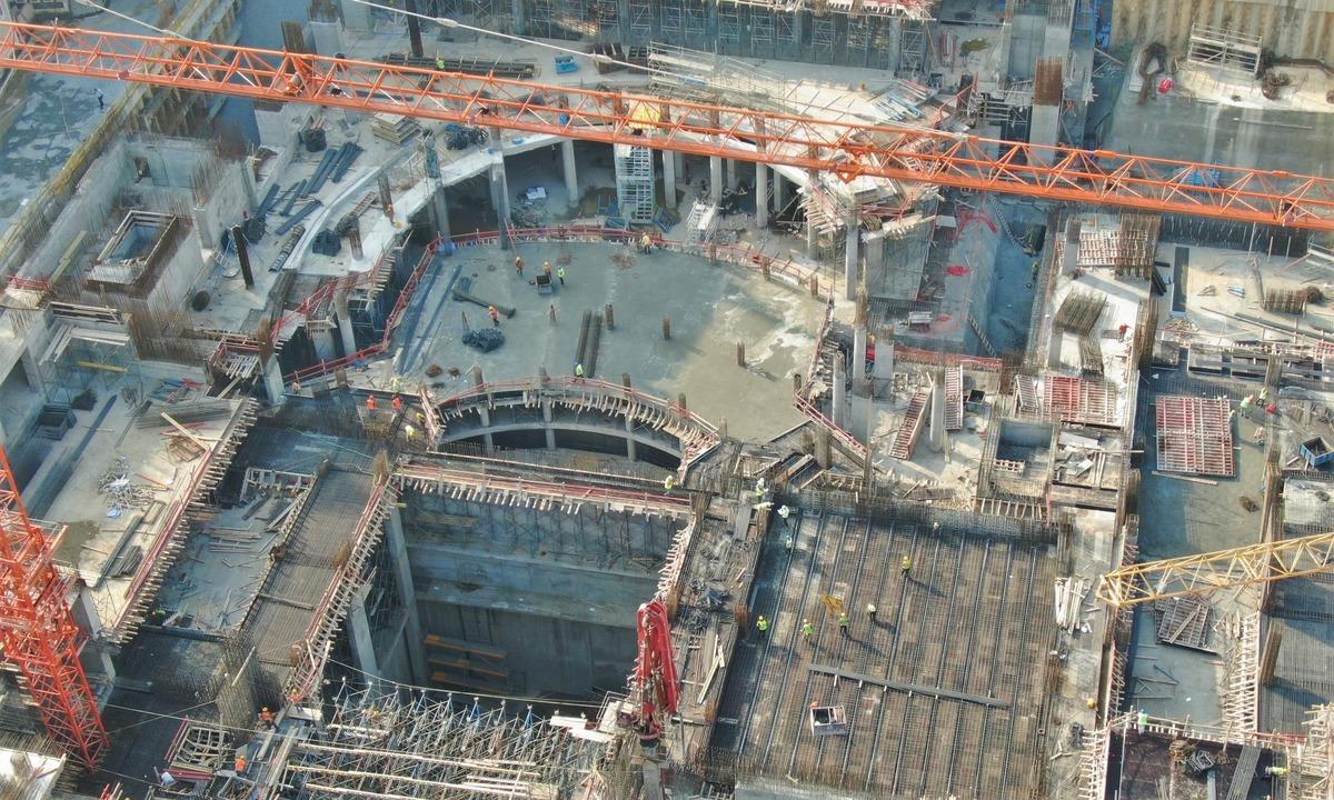 AKM'de son durum! Sahne kısmı ortaya &ccedil;ıktı