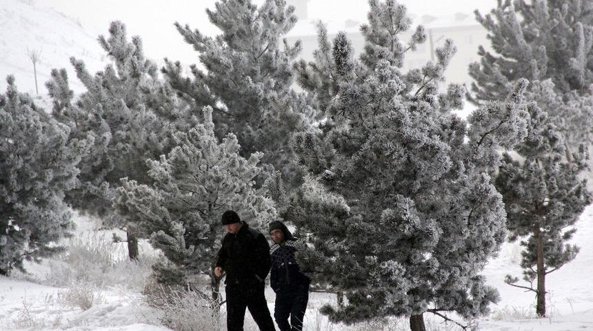Doğu Anadolu&rsquo;da soğuk hava: G&ouml;le - 17