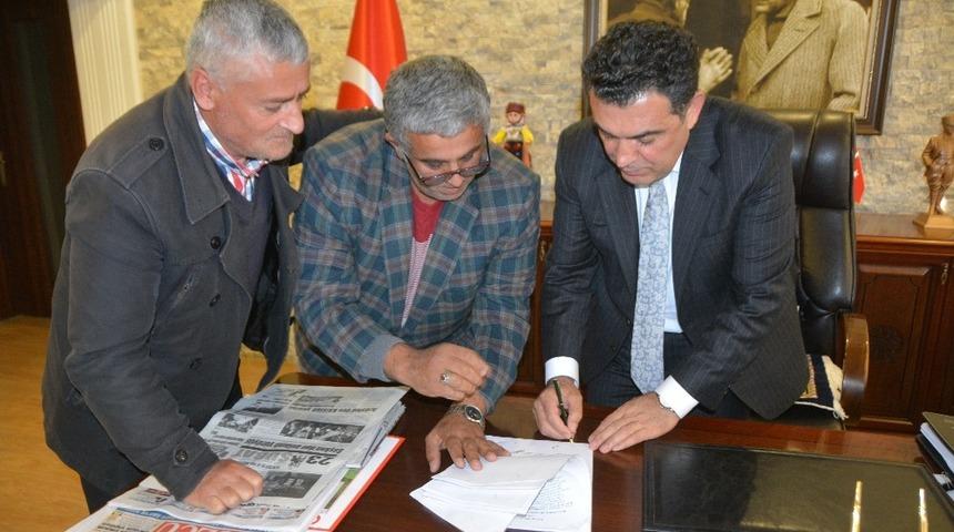 Başkan Demir, iş&ccedil;ilerle toplu s&ouml;zleşme imzaladı