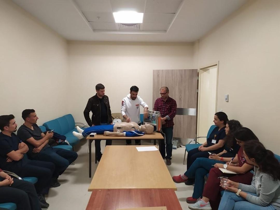 &rsquo;&rsquo;Temel yaşam ve ileri yaşam desteği eğitimi&rsquo;&rsquo;