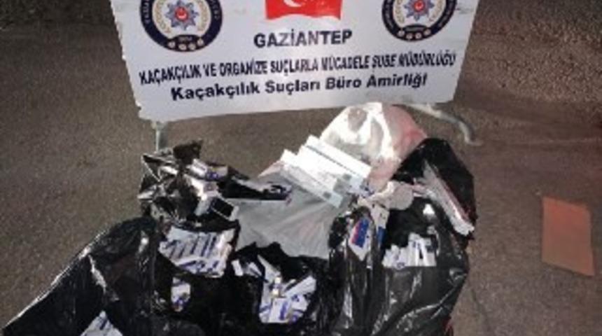 Bin 200 paket ka&ccedil;ak sigara ele ge&ccedil;irildi