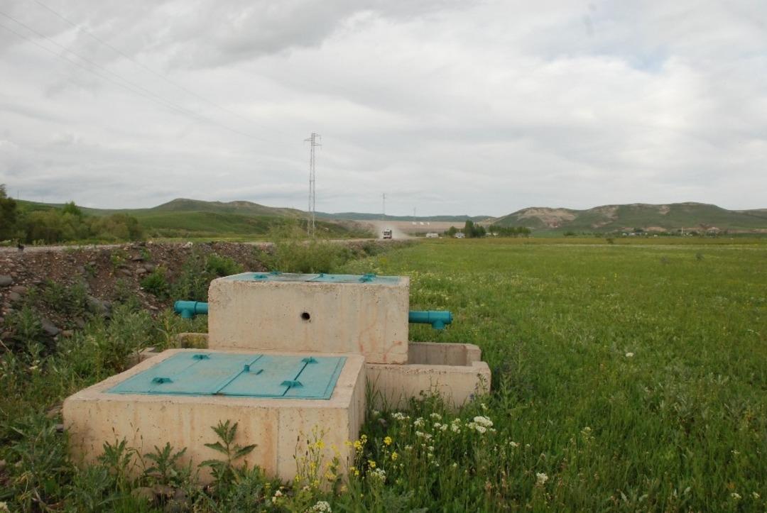 Ağrı&rsquo;da 2019 yılında 8 bin 400 Dekar Tarım Arazisi Sulandı