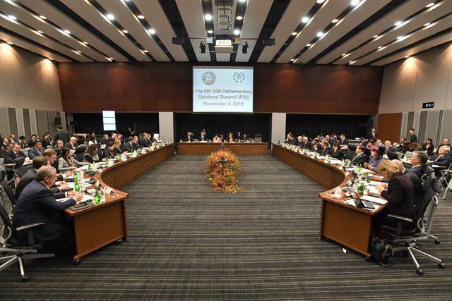 TBMM başkanı Şentop’tan, G 20 Parlamento Başkanları Zirvesi nde BM ve G 20 eleştirisi 1