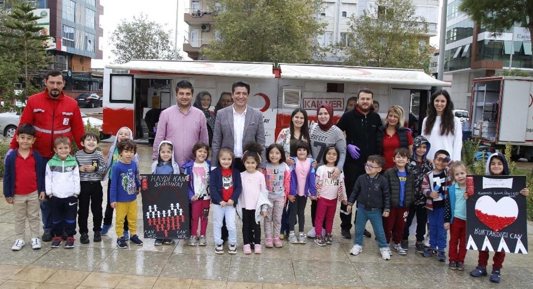 Ekolojik Kreş &ouml;ğrencilerinden kan bağışı daveti