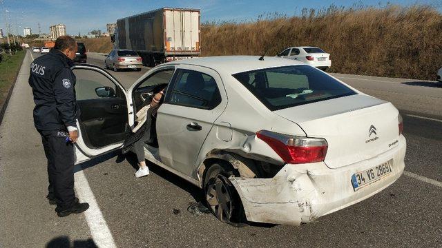 Samsun’da trafik kazası: 1 yaralı