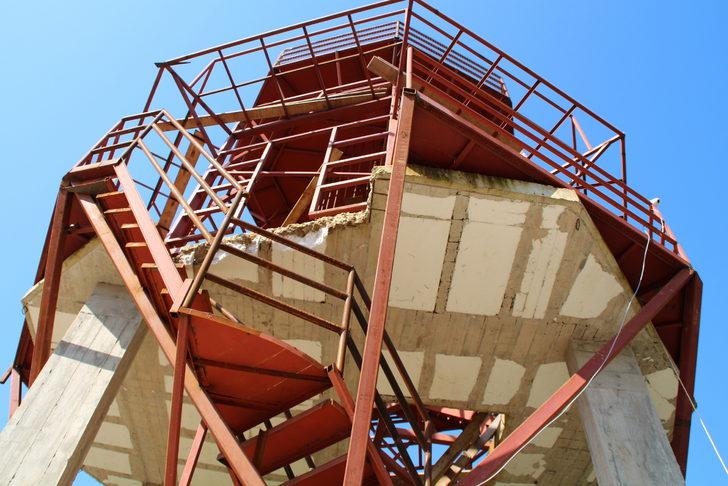 Köyüne gözlem kulesi yapıyor G1