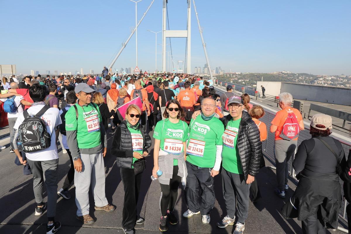 Vodafone İstanbul Maratonu&rsquo;nda Dar&uuml;şşafaka'ya rekor bağış