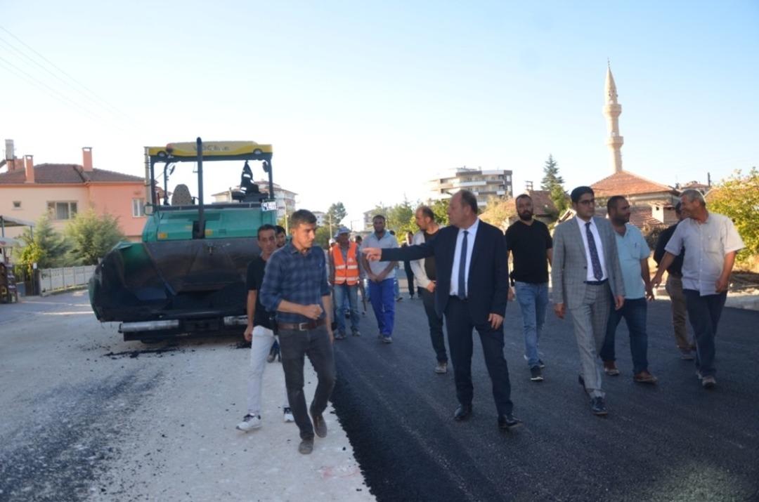 Ereğli Belediyesi sıcak asfalt &ccedil;alışmaları devam ediyor