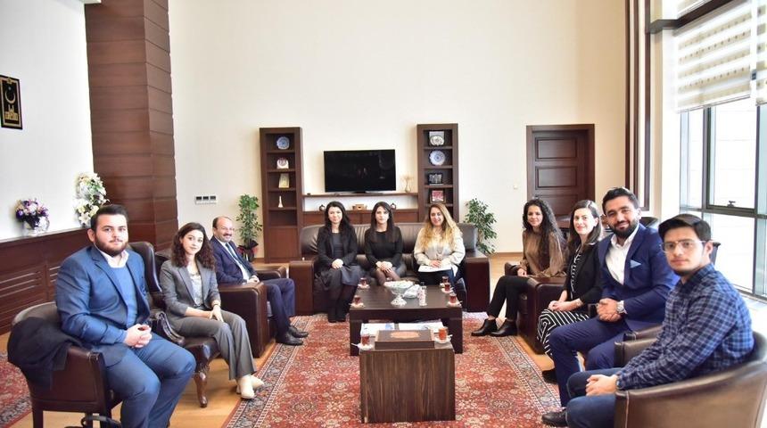 UCİM&rsquo;den Rekt&ouml;r &Ccedil;akmak&rsquo;a ziyaret