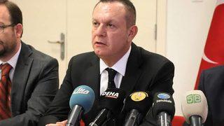 Denizlispor Başkanı Çetin: Onların söylemesiyle istifa etmeyiz