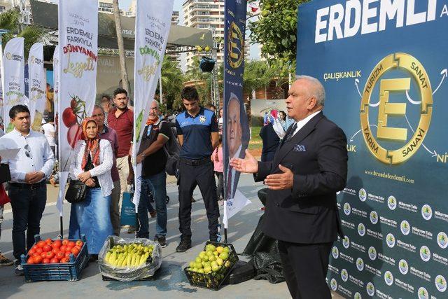 Narenciye Festivali’nde ’Marka Erdemli’ projesi tanıtıldı