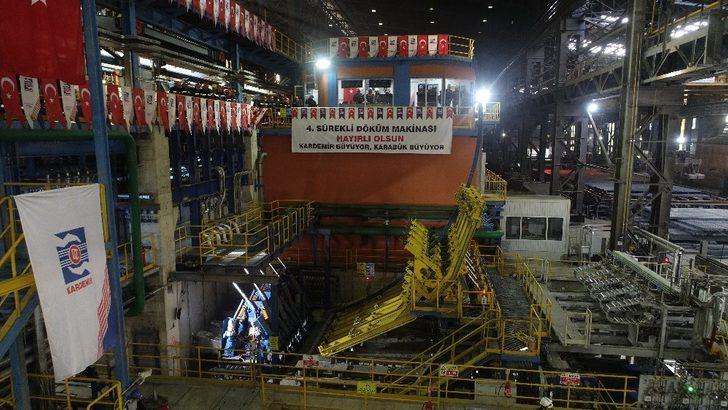 KARDEMİR 150 milyonluk yatırımla 3,5 milyonluk üretim hedefi için önemli bir adım daha attı G1