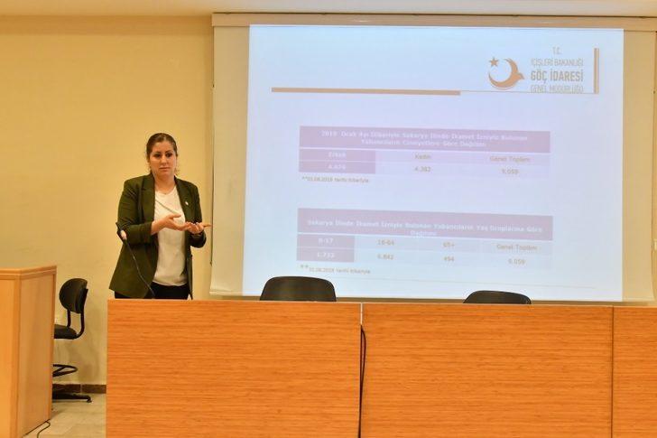 SAÜ’de Göçmen ve Sığınmacılara sunulan sosyal hizmetler konuşuldu G1