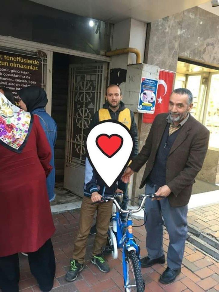 Isparta’da yetim çocuklar bisikletlendiriliyor G4