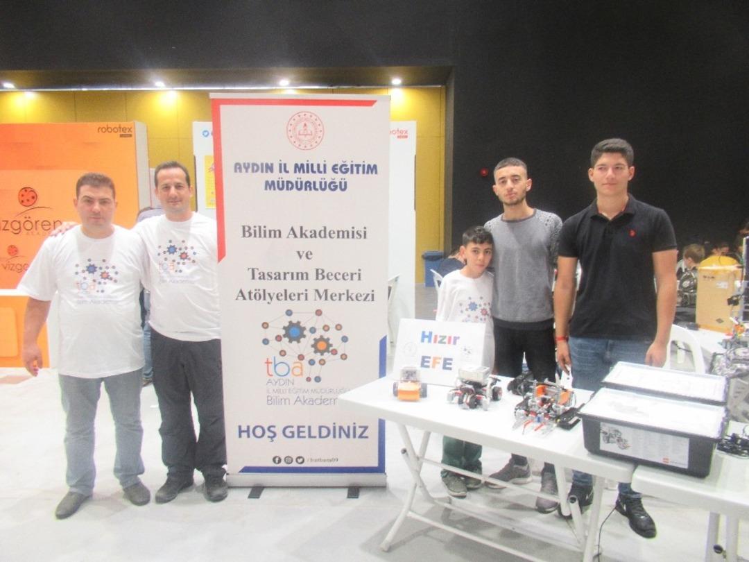 &lsquo;K&ouml;şk Efesi&rsquo; isimli robot ile T&uuml;rkiye&rsquo;yi temsil edecekler