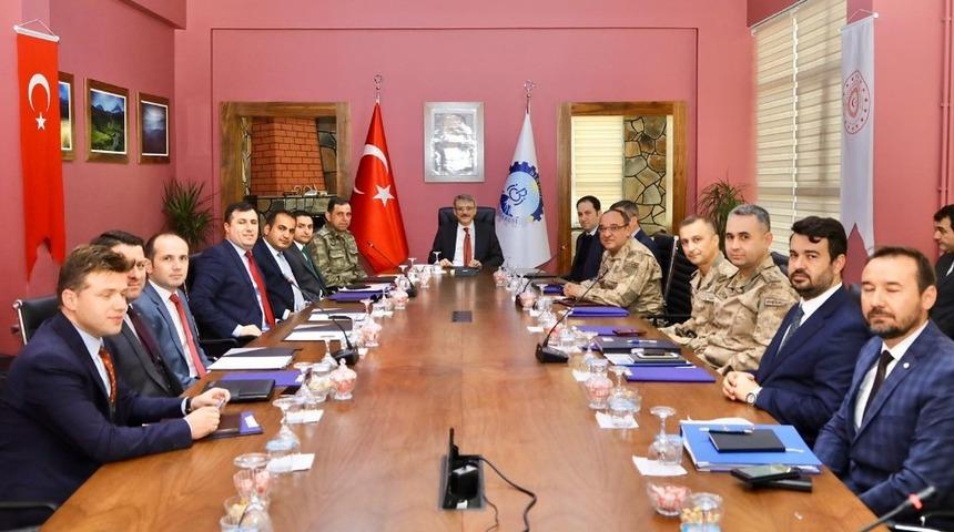 Bingöl’de İl Güvenlik ve Asayiş Koordinasyon Toplantısı