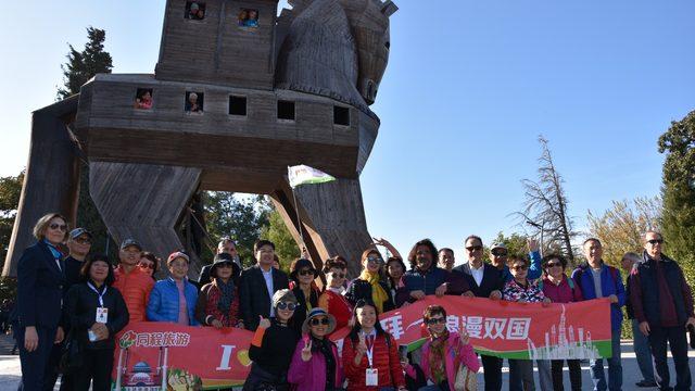 Çin heyetinden Çanakkale ziyareti