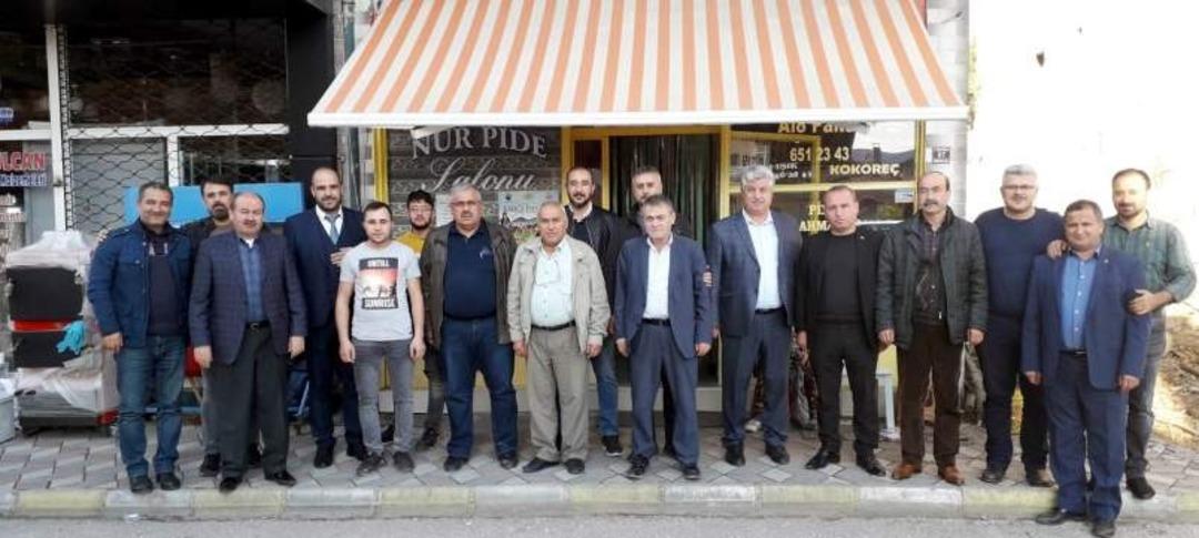 Recep G&uuml;r&rsquo;den esnaf ziyareti