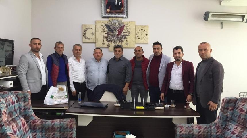 Alaplı Gazeteciler Derneği&rsquo;nden teşekk&uuml;r ziyareti