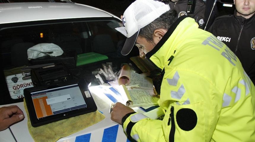Ordu&rsquo;da bir haftada 82 ara&ccedil; trafikten men edildi