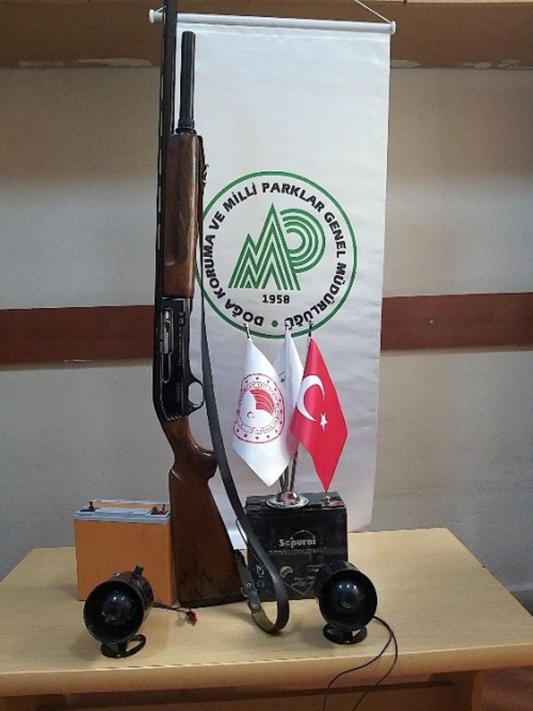 Ka&ccedil;ak g&uuml;me avcısına bin 531 Lira idari para cezası