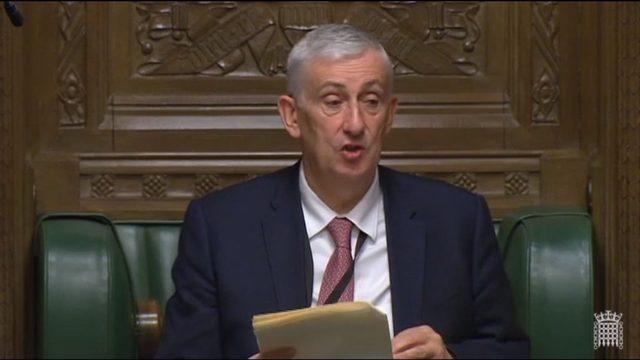 Avam Kamarası’nın yeni başkanı Lindsay Hoyle oldu