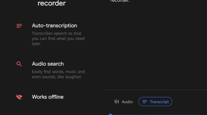 Google Recorder diğer Android telefonlara da geldi