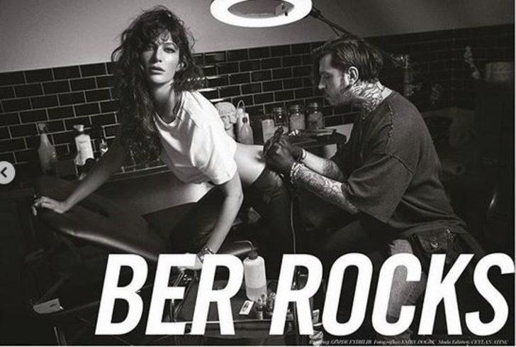 Berrak Tüzünataç'tan doğum gününe özel üstsüz poz G3