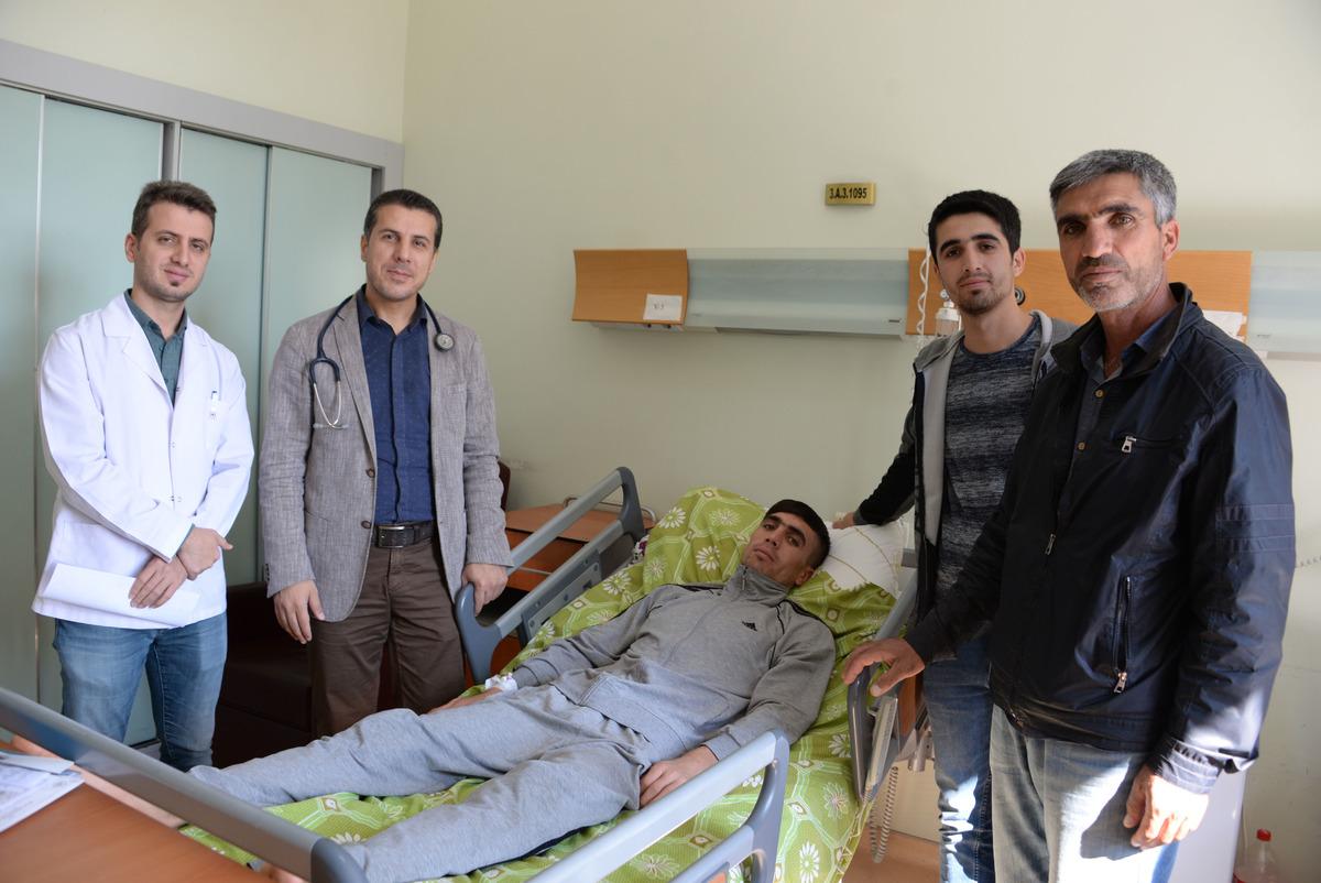 Kalp hastasına bir g&uuml;nde tedavi