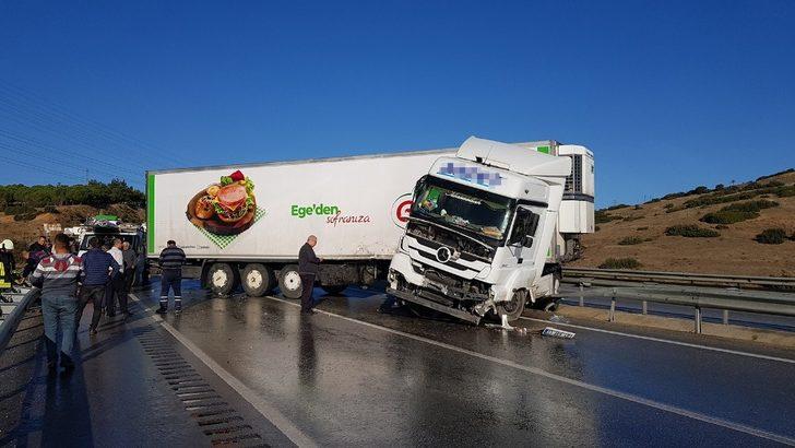 Yola dökülen mazot yüzünden 5 araç birbirine girdi! G2