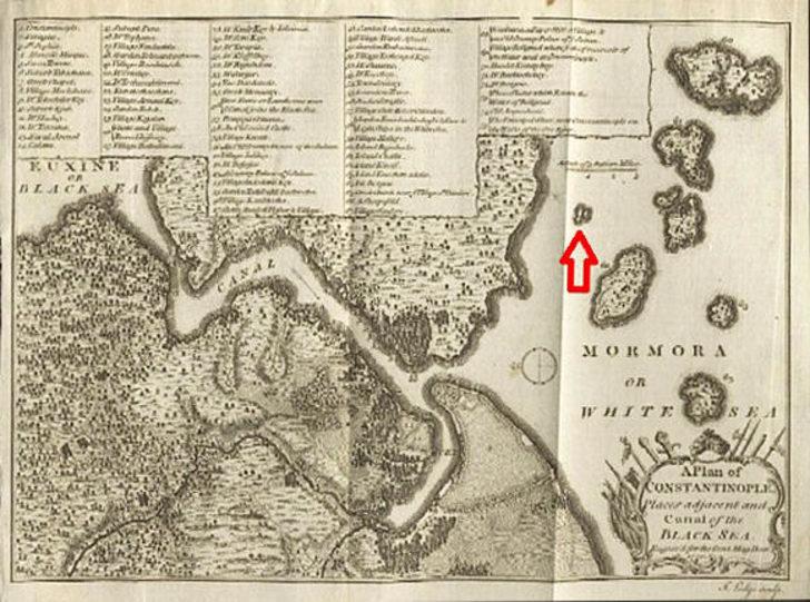 İstanbul'un depremlerle batan adası görüntülendi G1