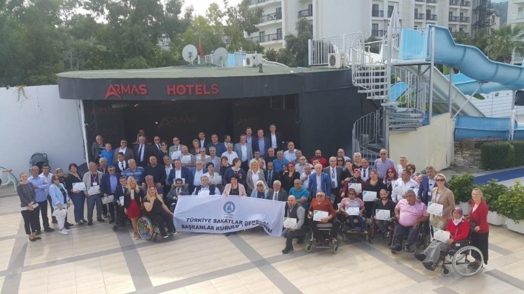 Burhaniye&rsquo;de TSD Şube Başkanı Vardar Antalya da toplantıya katıldı