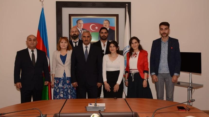 Kafkas &Uuml;niversitesi&rsquo;nden Azerbaycan&rsquo;a eğitim gezisi