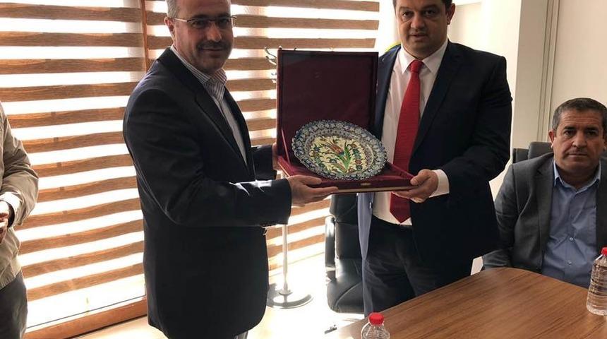 İl Genel Meclis üyeleri, Kapadokya Havalimanı Müdürü Serdar Yılmaz’ı ziyaret etti