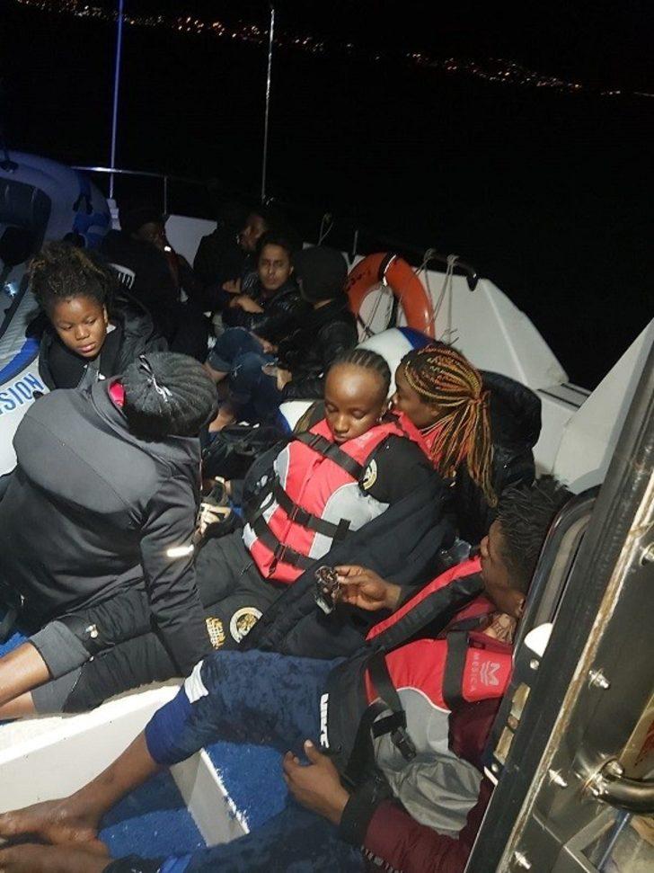 Bodrum ve Datça’da kaçak göçmen operasyonu G3