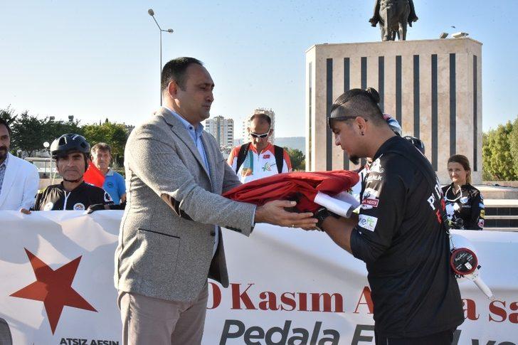 Bisikletle 550 kilometre pedal çevirip 10 Kasım’da Anıtkabir’e ulaşacaklar G2