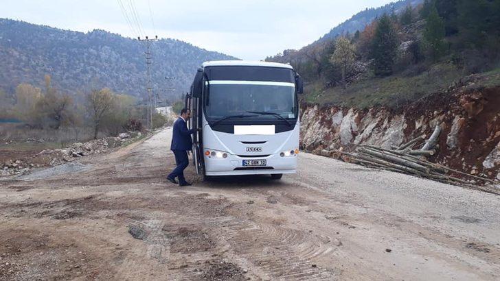 Derebucak’ta öğrenci servisleri denetlendi G3