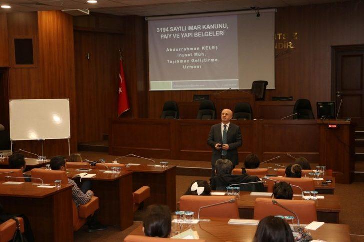 Kartal Belediyesi personeline imar mevzuatı eğitimi G3