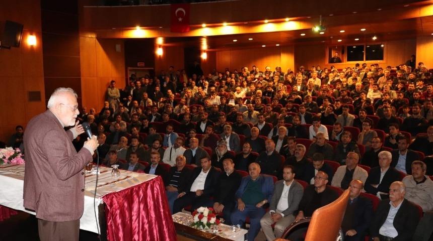 Kahta’da ‘Dünden Bugüne Müslümanlar’ konferansı düzenlendi
