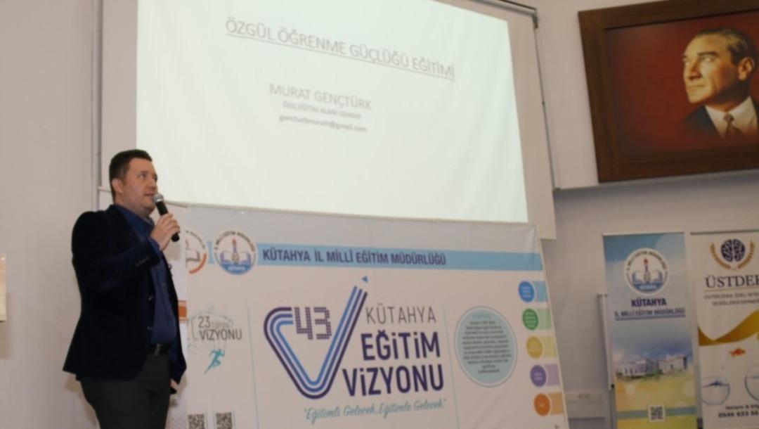 K&uuml;tahya&rsquo;da &lsquo;&Ouml;ğrenme G&uuml;&ccedil;l&uuml;ğ&uuml;ne M&uuml;dahale&rsquo; konulu konferans