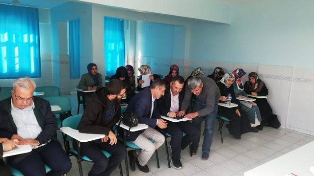 Din görevlilerine Braille Alfabe kursu